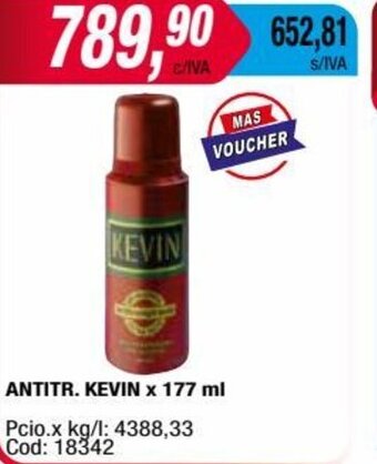 Maxiconsumo ANTITR. KEVIN x 177 ml oferta