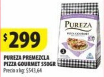 Punto Mayorista PUREZA PREMEZCLA PIZZA GOURMET 550GR oferta