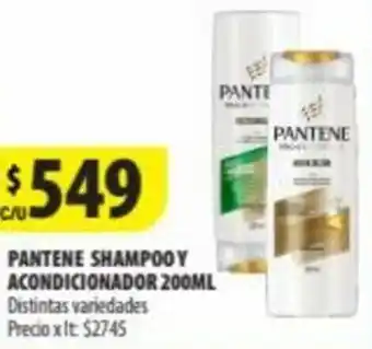 Punto Mayorista PANTENE SHAMPOOΥ ACONDICIONADOR 200ML oferta