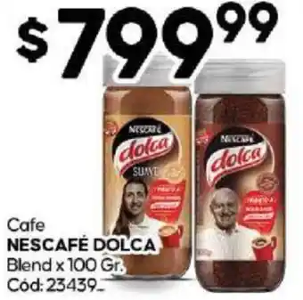 Diarco Cafe NESCAFÉ DOLCA Blend x 100 Gr. oferta