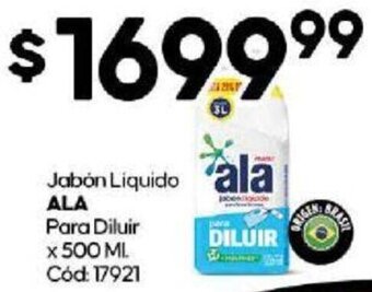 Diarco Jabón Liquido ALA para Diluir x 500ml oferta