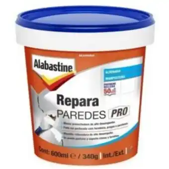 Pinturerías Martel Alabastine masilla repara paredes pro 600 cc oferta