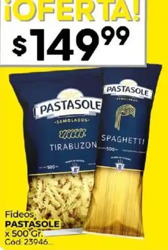 Diarco Fideos PASTASOLE x 500 Gr. Cod: 23946.... oferta