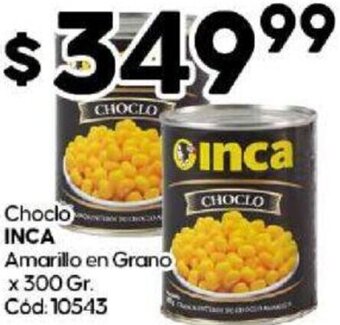 Diarco Choclo INCA Amarillo en Grano x 300 Gr. oferta