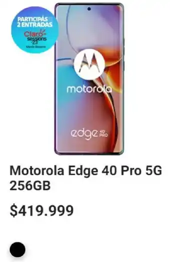 Claro Motorola Edge 40 Pro 5G 256GB oferta