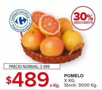 Carrefour Maxi POMELO X KG. oferta