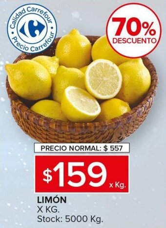 Carrefour Maxi LIMÓN X KG. oferta
