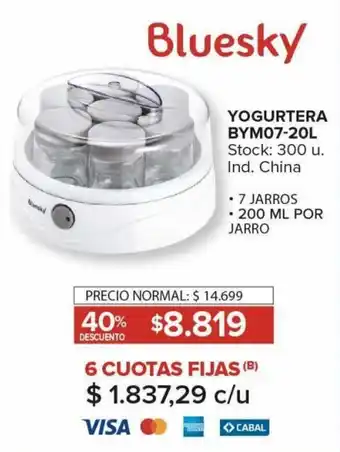 YOGURTERA BYM07-20L