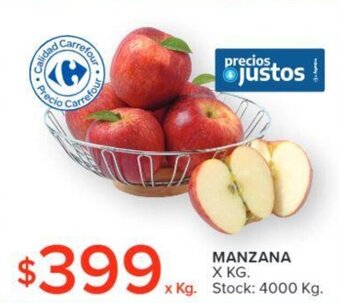 Carrefour MANZANA x kg oferta