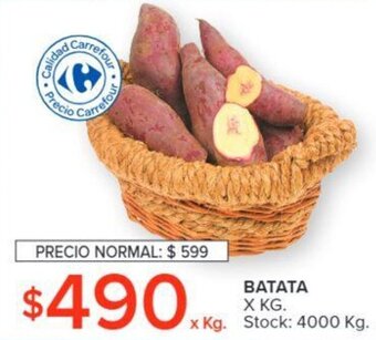 Carrefour BATATA x kg oferta
