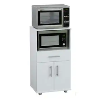 Musimundo Rack microondas + grill centro estant g11 blanco oferta