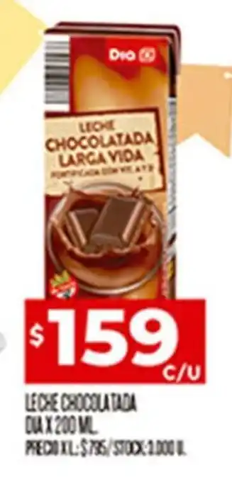 Supermercados DIA LECHE CHOCOLATADA DIA X 200 ML oferta