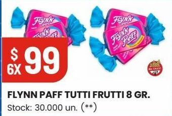 Changomas Flynn paff tutti frutti 8 gr. oferta
