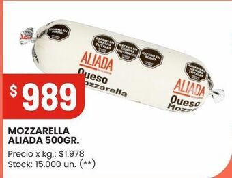 Changomas Mozzarella aliada 500gr. oferta
