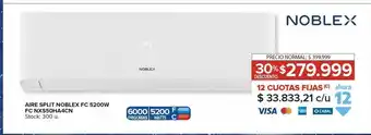 Carrefour Maxi Aire split noblex oferta