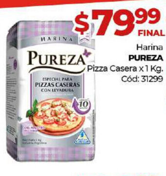 Diarco Pureza Harina Pizza Casera x 1kg oferta
