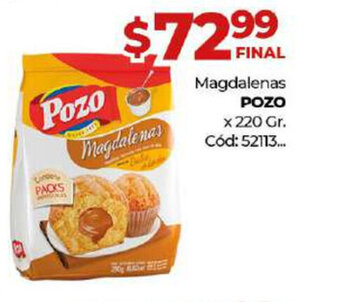 Diarco Pozo Magdalenas x 220gr oferta