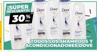 Diarco Dove Todos Los Shampoo Y Acondicionadores oferta
