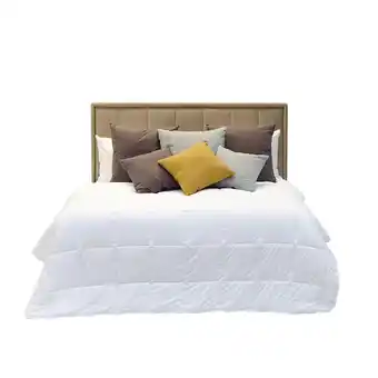 Frávega Cobertor de cama blanco piero 220 x 240 cm oferta