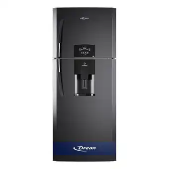 Frávega Heladera con freezer no frost 373 l black steel drean hdr380n12n oferta