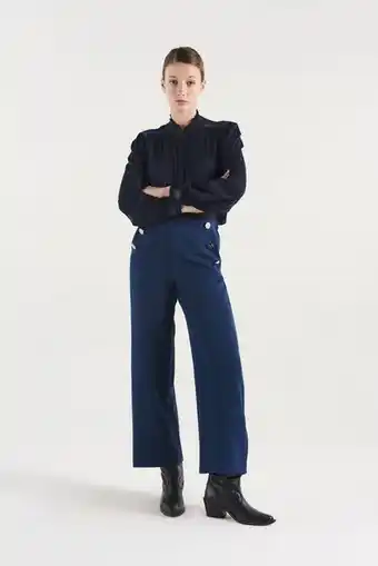 Vesna Camisa hansen azul oferta