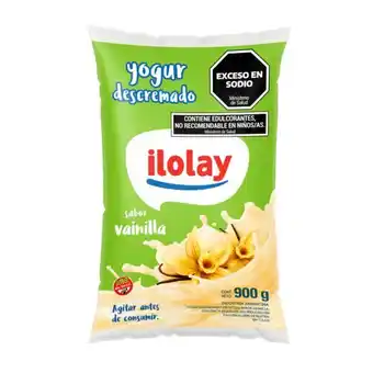 Supermercados Comodin Yogur ilolay descremado bebible vainilla 900g oferta