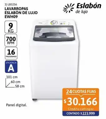 Cetrogar Lavarropas eslabon de lujo oferta