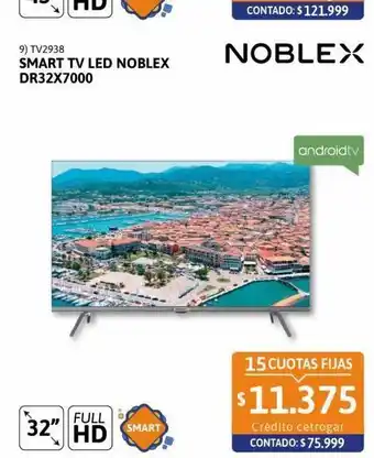 Cetrogar Smart tv led noblex oferta