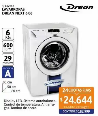 Cetrogar Lavarropas drean oferta