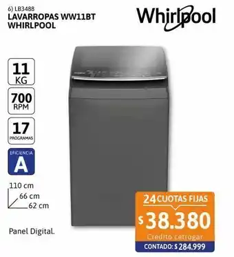 Cetrogar Lavarropas whirpool oferta