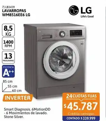 Cetrogar Lavarropas lg oferta