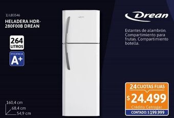 Cetrogar Heladera drean oferta