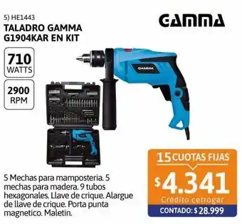 Cetrogar Taladro gamma oferta