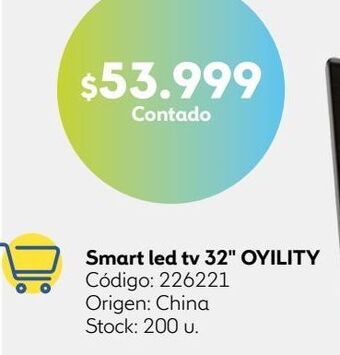 Coppel Smart tv led 32 oyility oferta