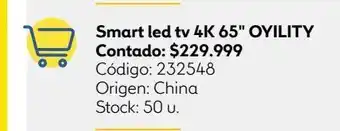Coppel Smart tv led 65 oyility oferta
