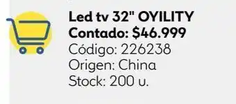 Coppel Smart tv led 32 oyility oferta