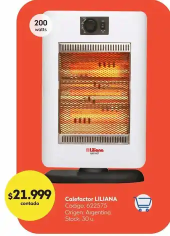 Coppel Calefactor liliana oferta