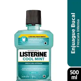 Pigmento Enjuague bucal cool mint frescura intensa oferta
