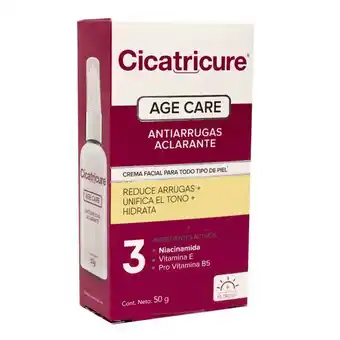 Ferniplast Crema facial cicatricure age aclarante 50g oferta