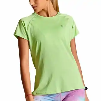 Remera vandalia mujer deportiva m/c ranglan
