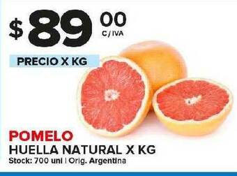 Carrefour Maxi Pomelo Huella Natural oferta