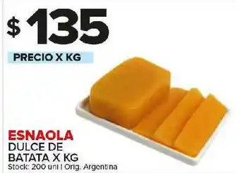 Carrefour Maxi Esnaola Dulce De Batata xkg oferta