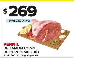 Carrefour Maxi Pernil De Jamon Cong. De Cerdo Mp oferta