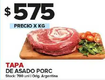 Carrefour Maxi Tapa De Asado Porc oferta