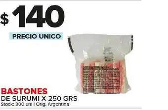 Carrefour Maxi Bastones De Surumi x 250grs oferta