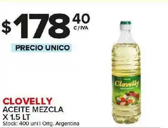 Carrefour Maxi Clovelly Aceite Mezcla x 1.5lt oferta