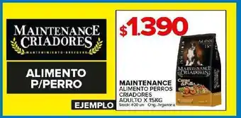 Carrefour Maxi Maintenance Alimento Perros Criadores Adulto oferta