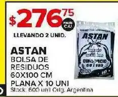 Carrefour Maxi Astan Bolsa De Residuos 60x100cm oferta
