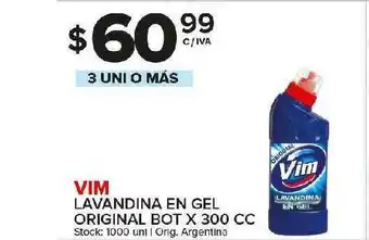 Carrefour Maxi Vim Lavandina En Gel Original oferta