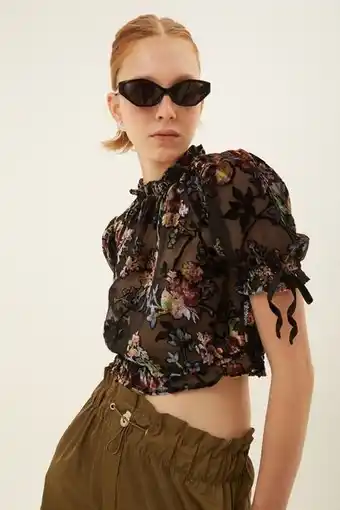 Las Pepas Blusa catalana velvet oferta